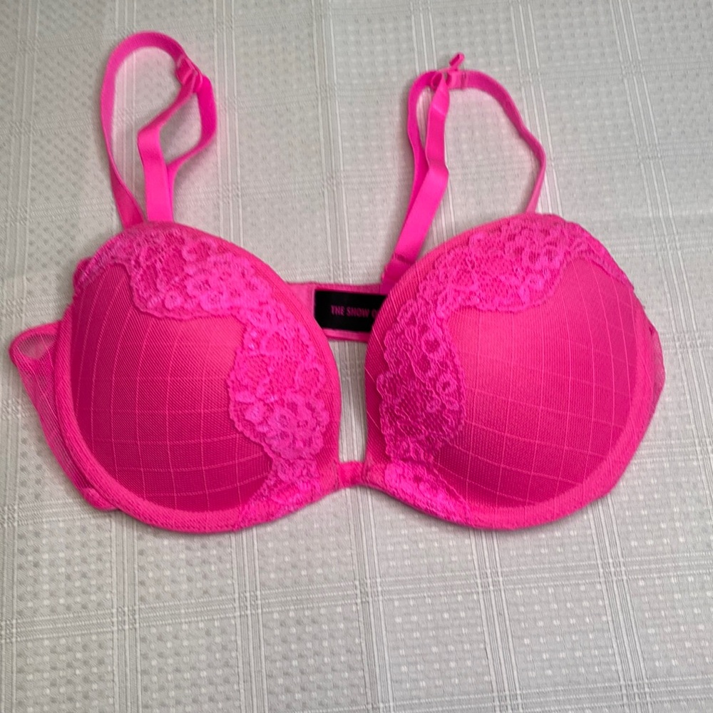 la SENZA Pink Push Up Bra 32 B